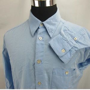 Ermenegildo Zegna Men Dress Shirt Size XL Italy